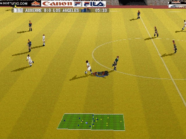World League Soccer 98 screenshot 4 for Sega Saturn